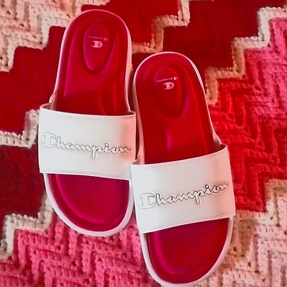 Woman's Champion Brand Slides